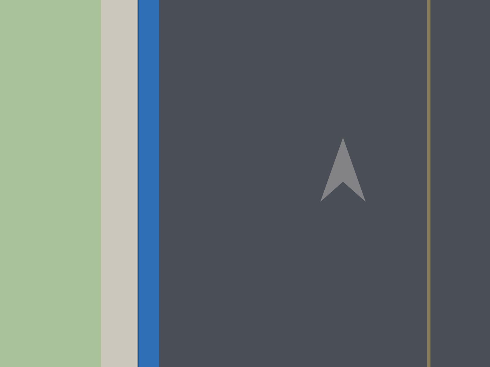 A painted curb in blue means: