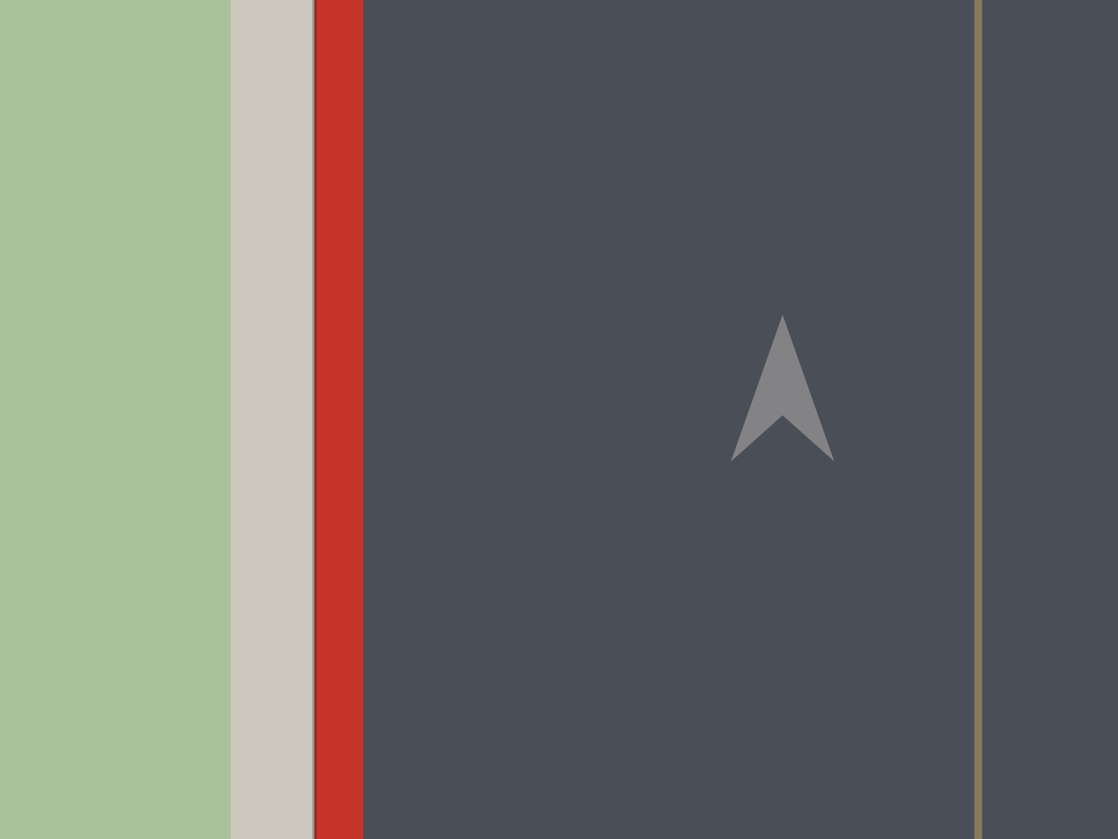A painted curb in red means: