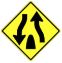Divided Highway Ends